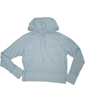 RVCA Women's Pullover Hoodie Light Blue super soft Size Medium